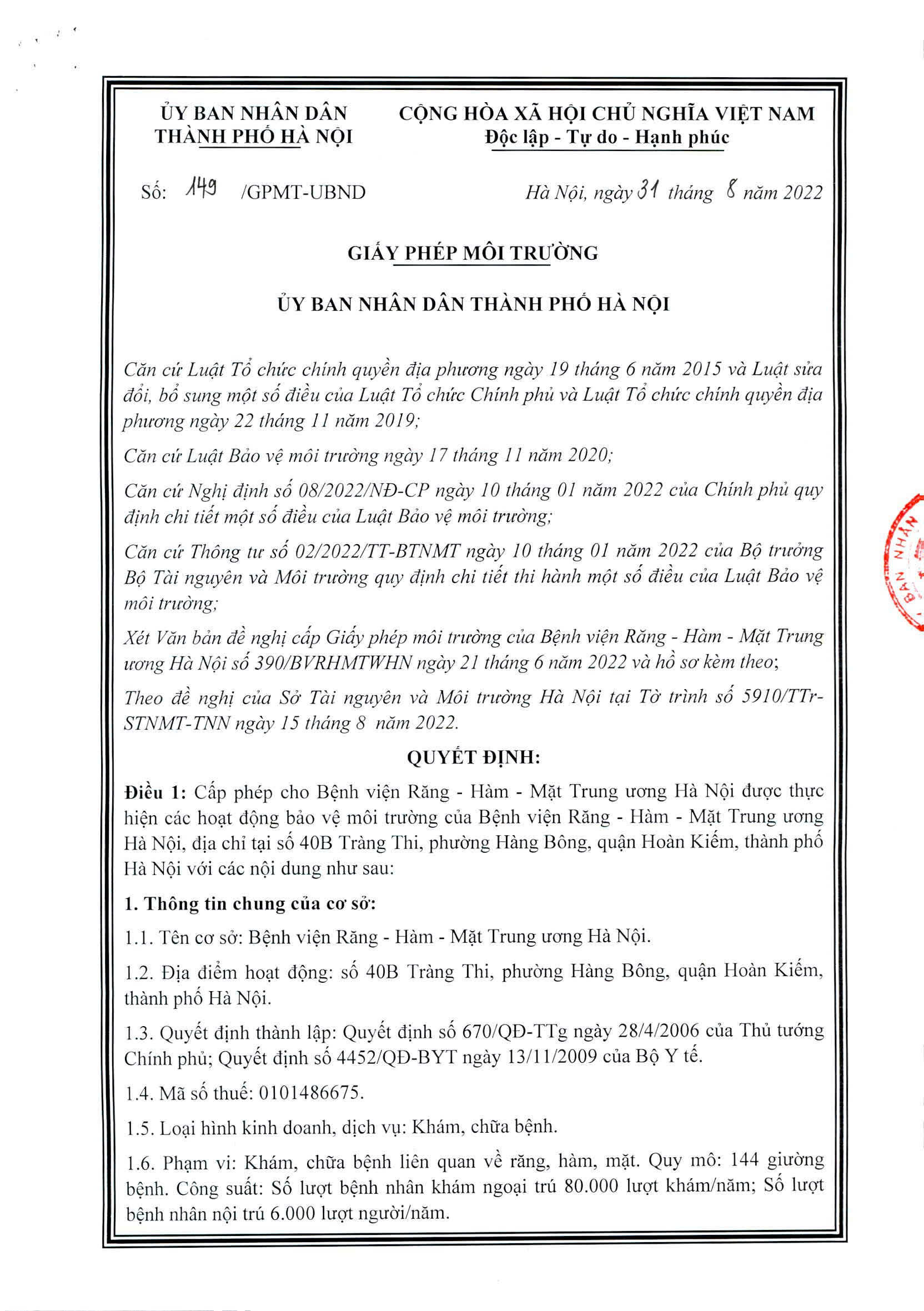 Chứng chỉ Công nhận VICAS 098-GHG (Bản Tiếng Việt)