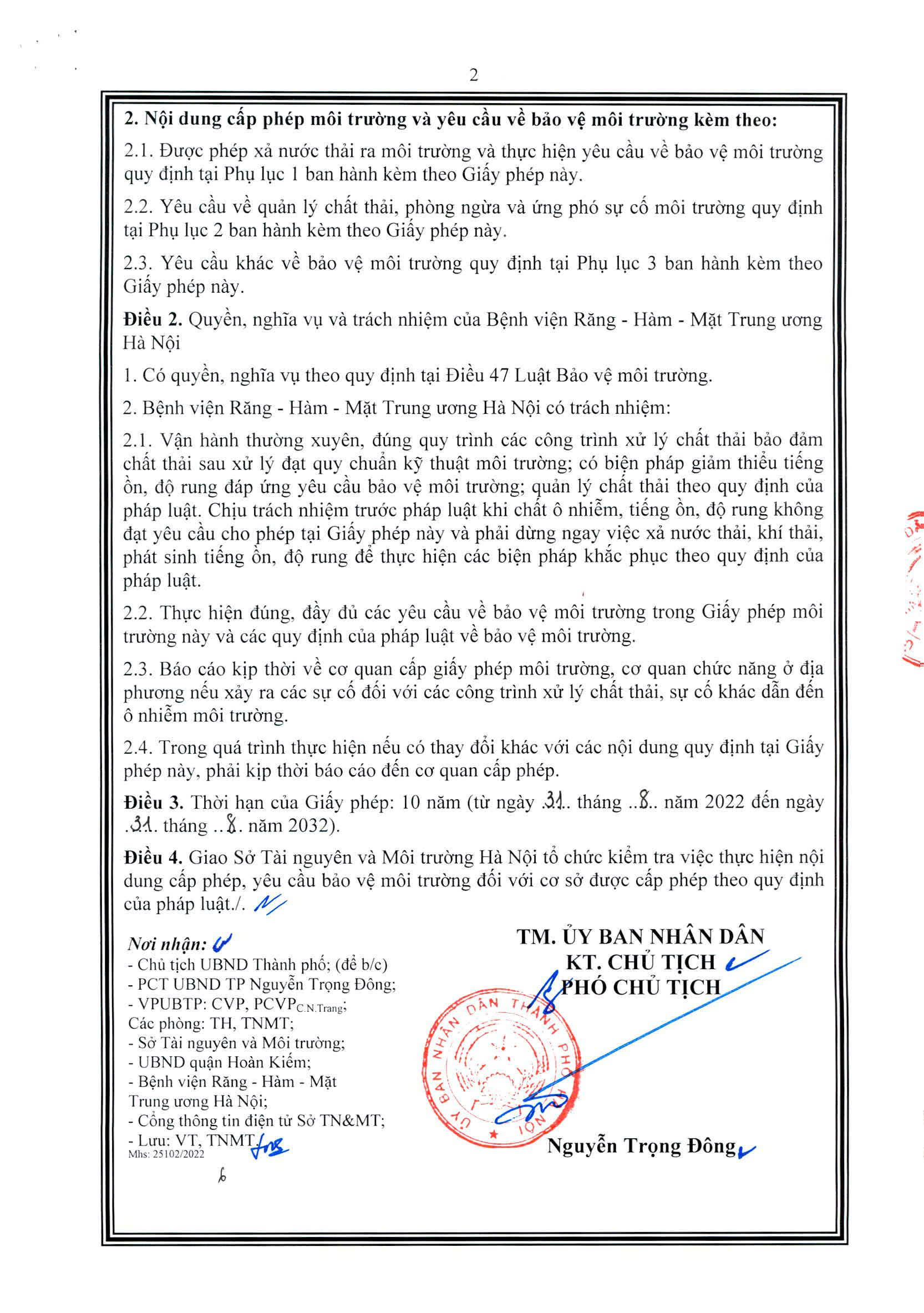 Quyết định Công nhận Tổ chức Thẩm định/Thẩm tra Khí nhà kính